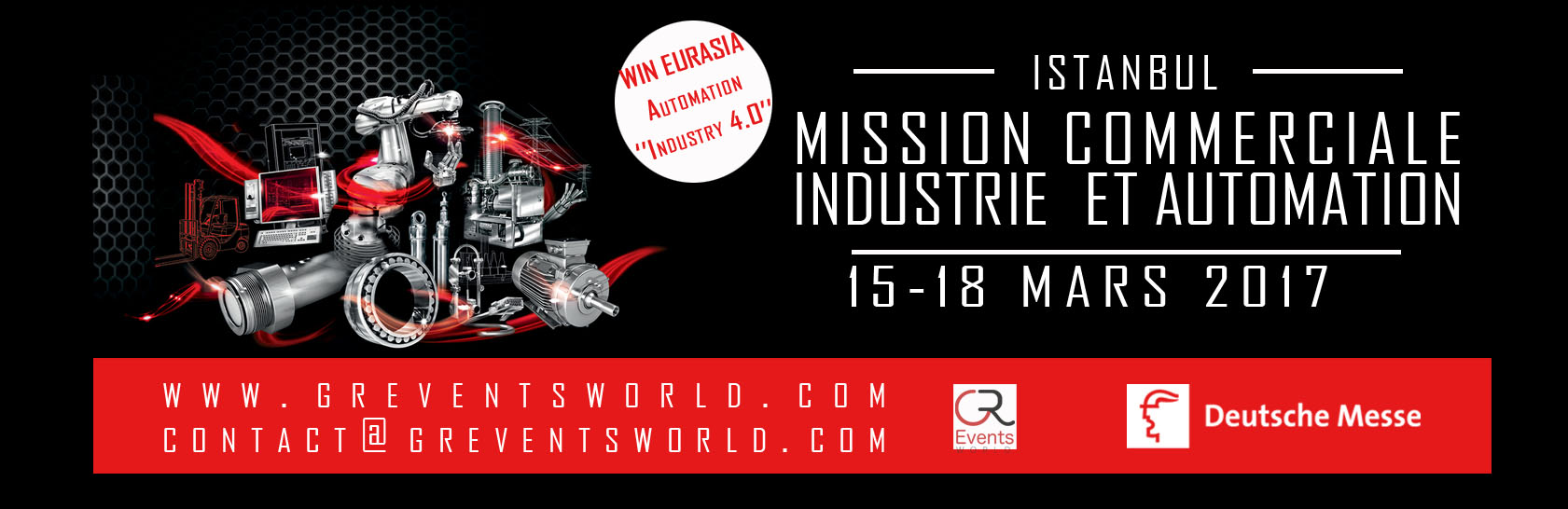 MISSION  COMMERCIALE  INDUSTRIE  ET AUTOMATION 